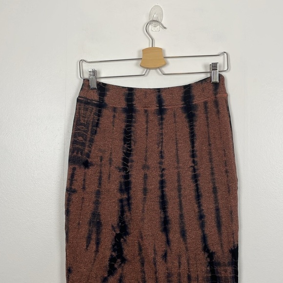 Sundry Asymmetrical Hem Womens  Size 2 Pull On Elastic Waist Cotton Blend Skirt - Picture 3 of 8